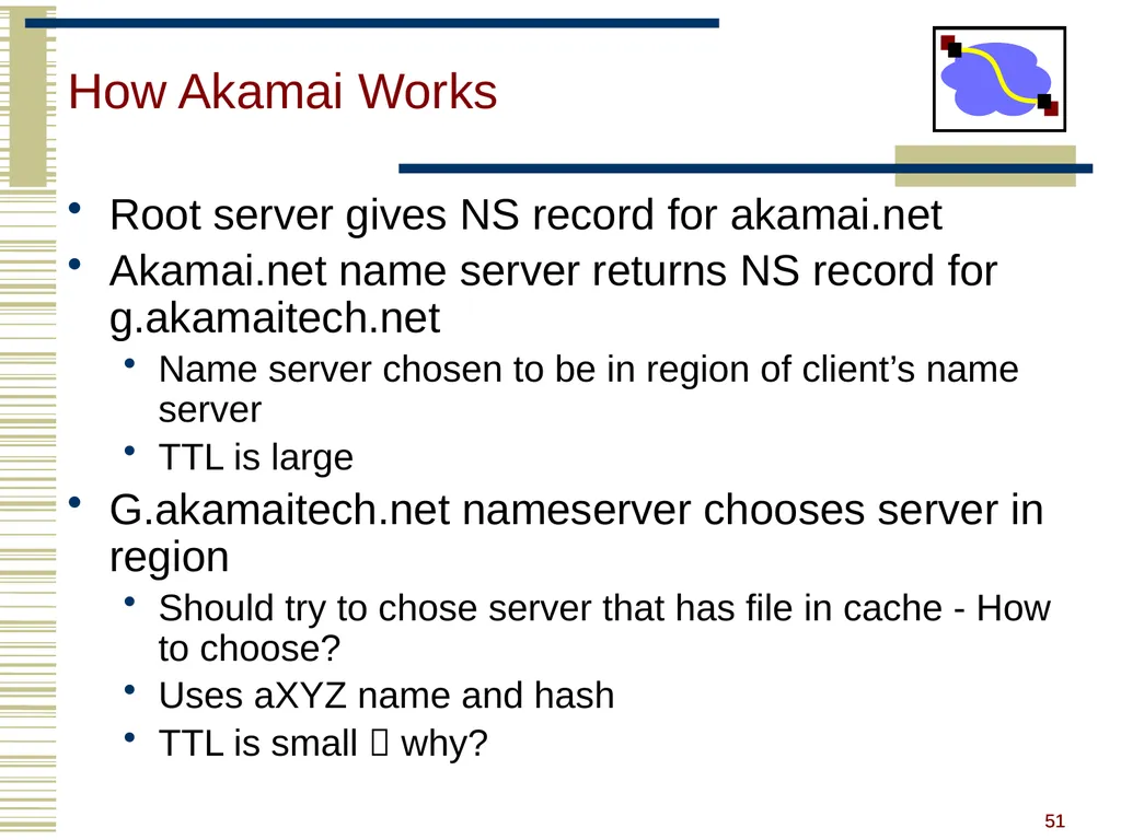 15-440 Distributed Systems Lecture 20 – DNS and - slide 49 of 57