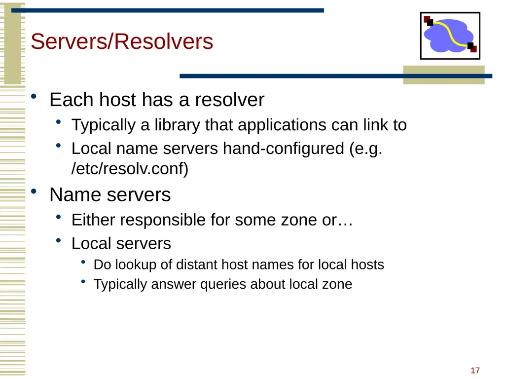 15-440 Distributed Systems Lecture 20 – DNS and - slide 15 of 57