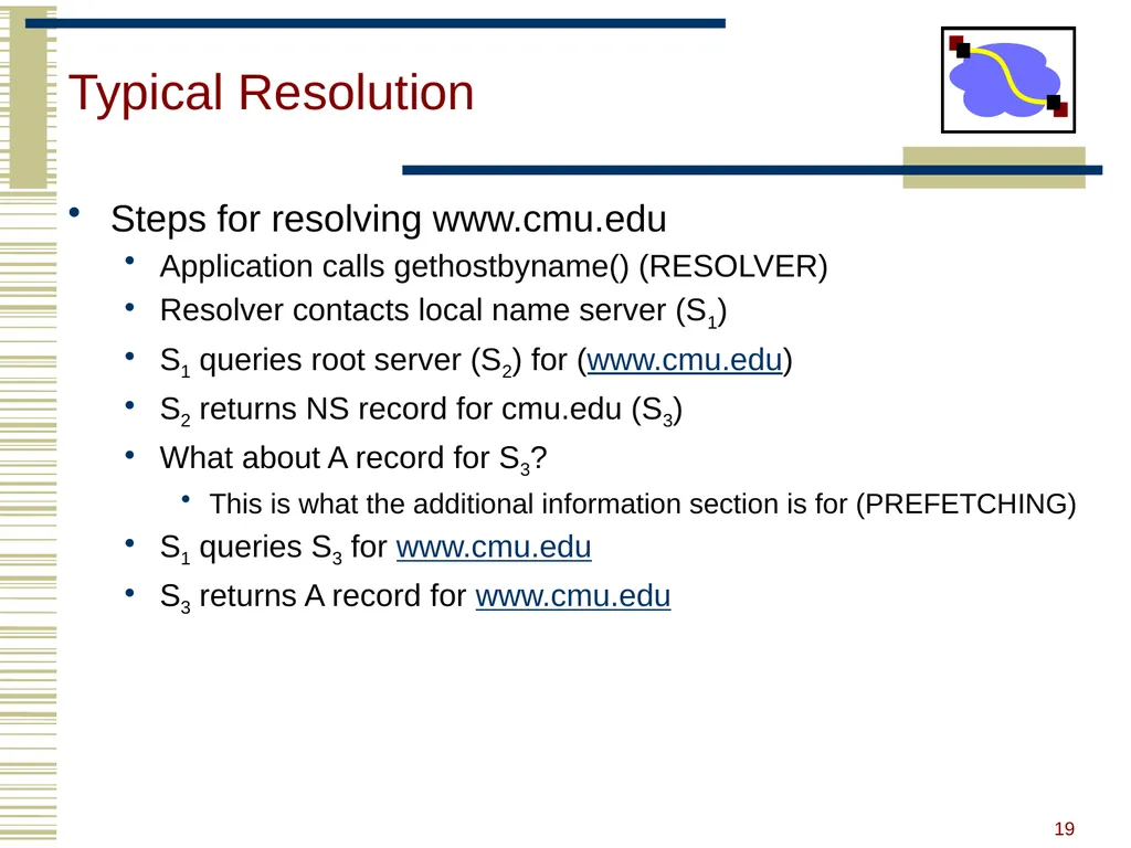 15-440 Distributed Systems Lecture 20 – DNS and - slide 17 of 57