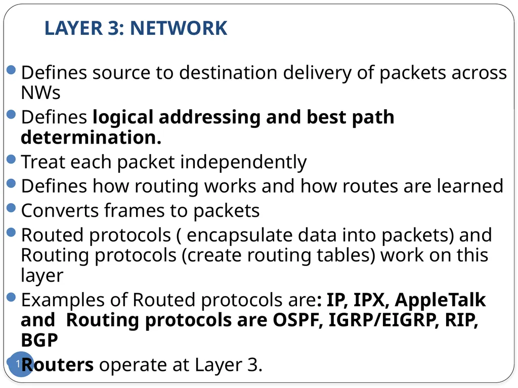 Data Communication and Computer Networks Network - slide 11 of 73