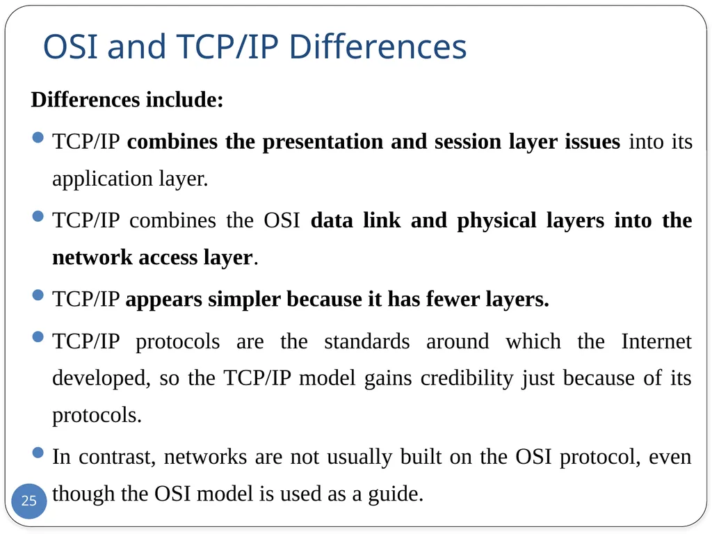 Data Communication and Computer Networks Network - slide 25 of 73