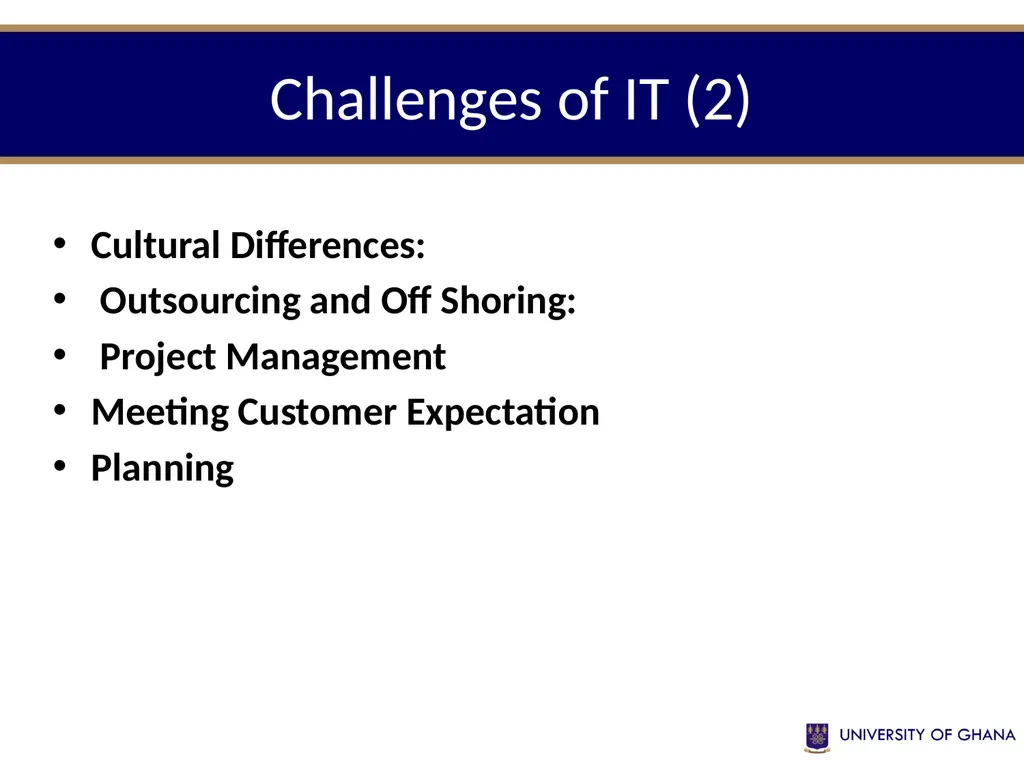 INFS 112 Introduction to information management - slide 23 of 25