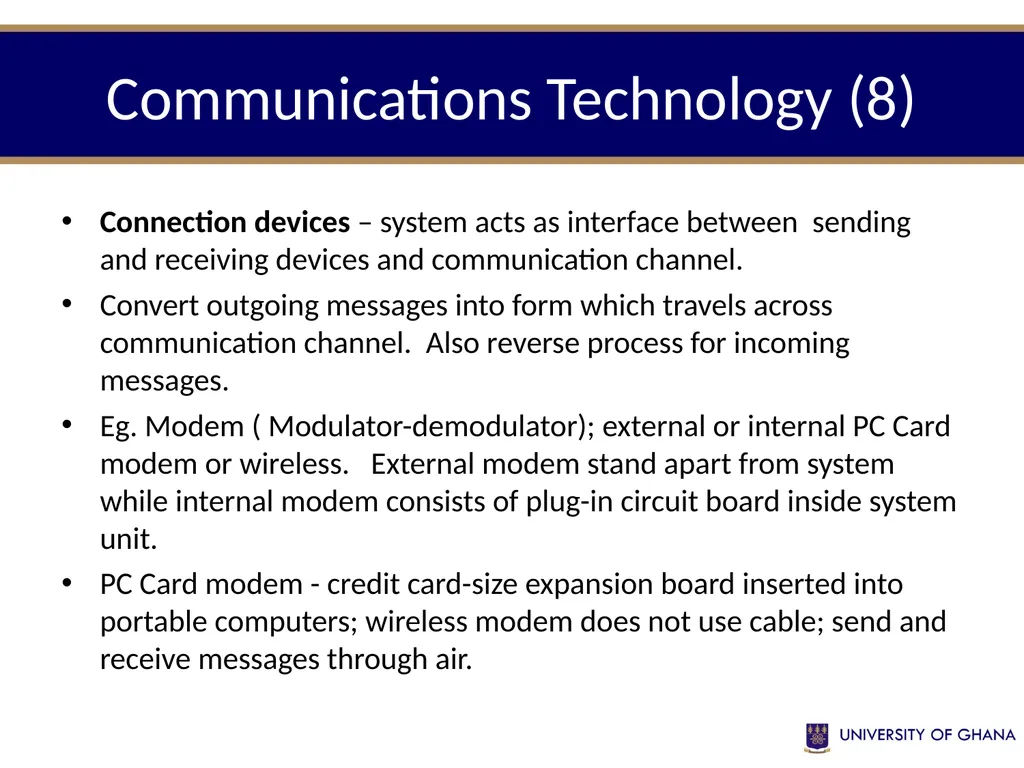 INFS 112 Introduction to information management - slide 8 of 25