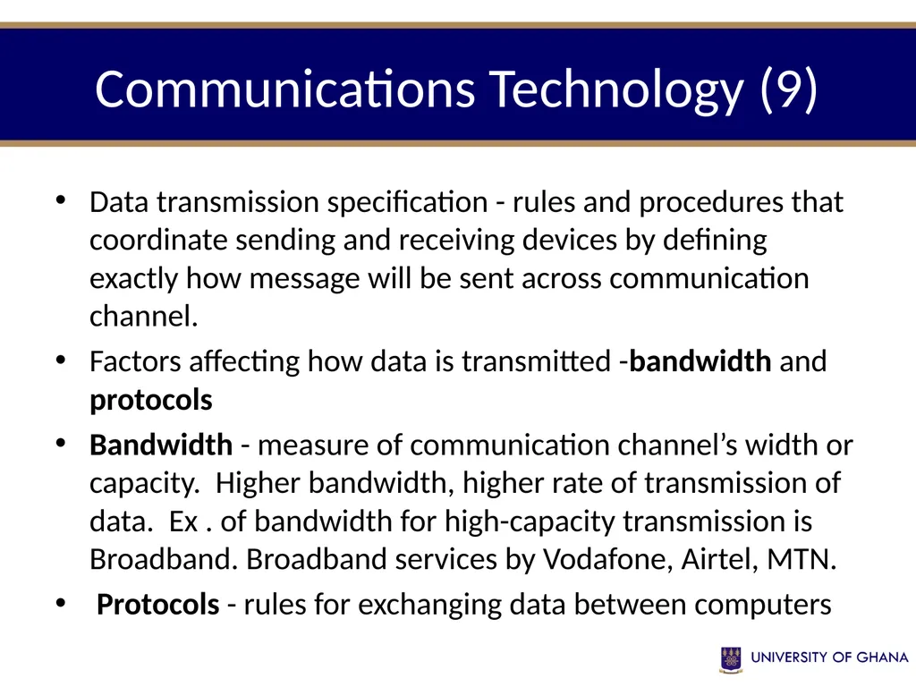 INFS 112 Introduction to information management - slide 9 of 25