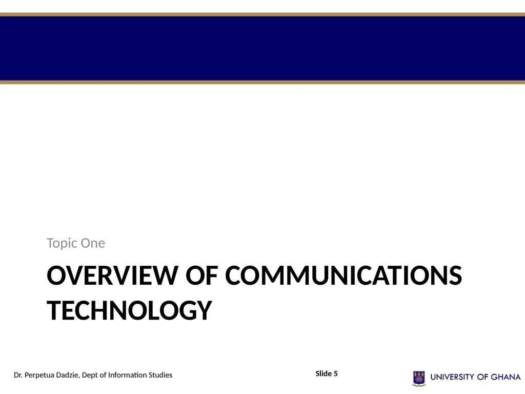 INFS 112 Introduction to information management - slide 5 of 25