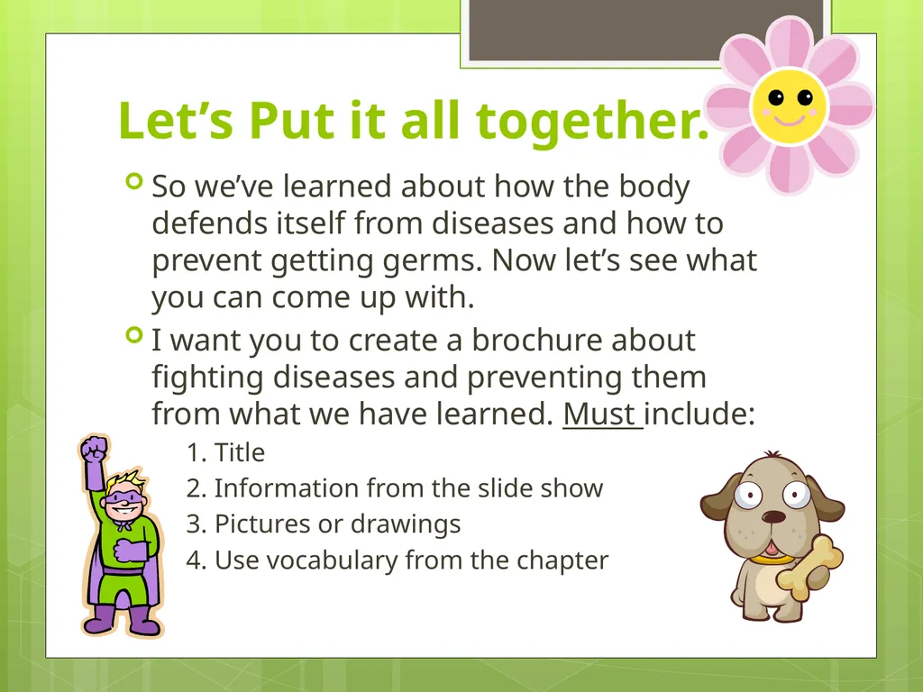 Communicable and Non-Communicable Diseases Let’s - slide 13 of 24