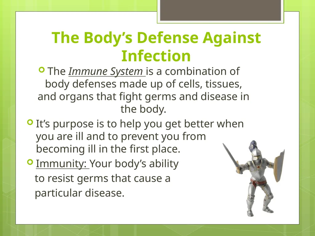 Communicable and Non-Communicable Diseases Let’s - slide 9 of 24