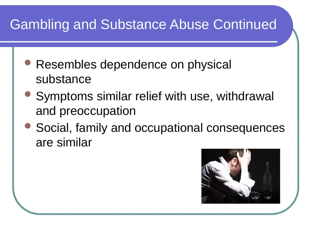 Gambling Disorders Among Veterans Maureen Corbett, - slide 10 of 47