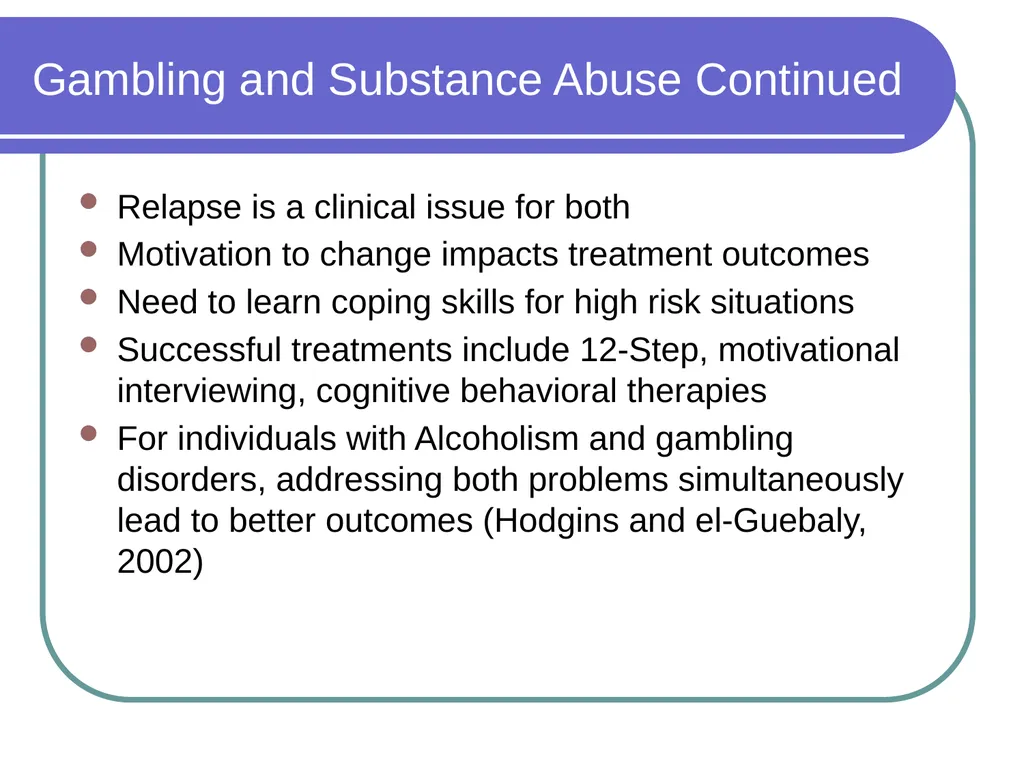 Gambling Disorders Among Veterans Maureen Corbett, - slide 11 of 47
