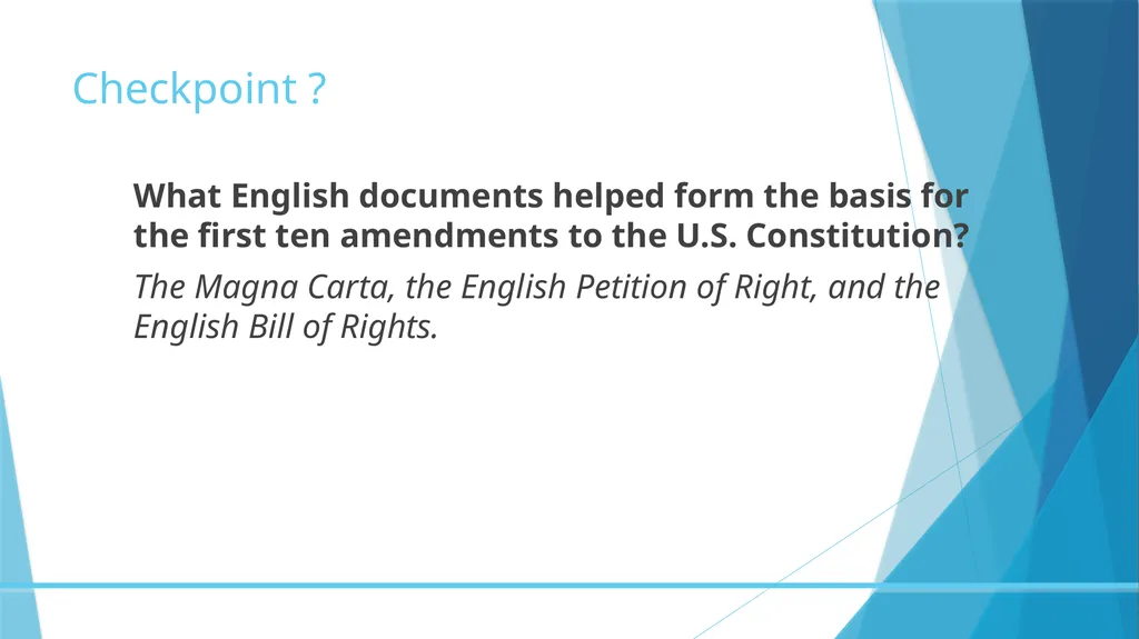 Constitutional Rights Chapter 2 Section 2-1 - slide 10 of 53
