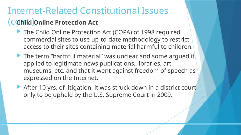 Constitutional Rights Chapter 2 Section 2-1 - slide 51 of 53