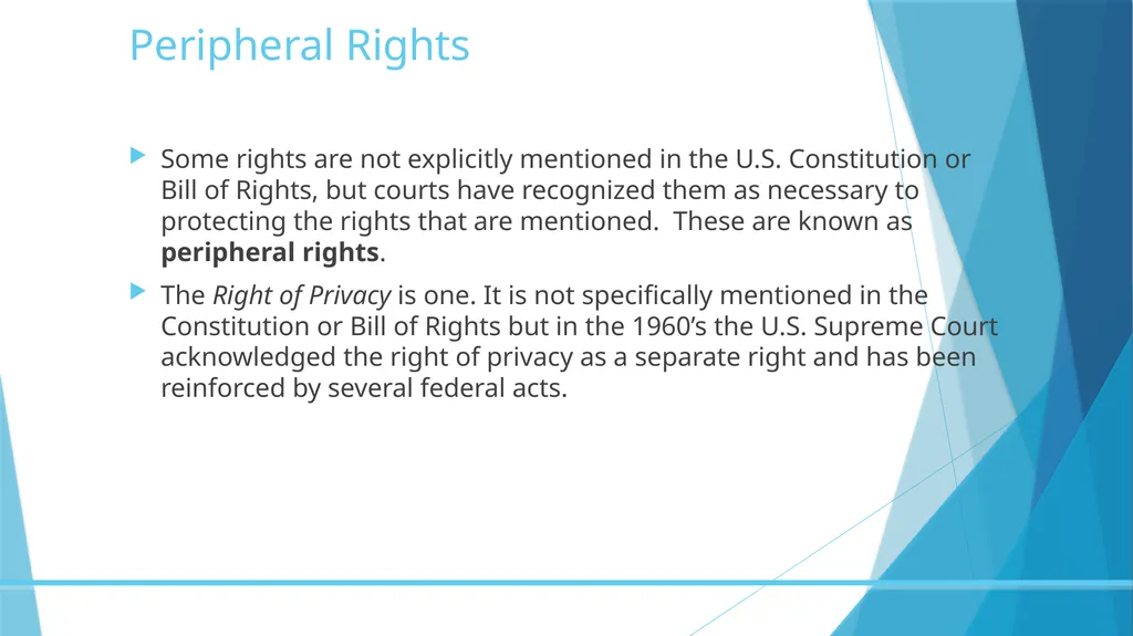 Constitutional Rights Chapter 2 Section 2-1 - slide 17 of 53