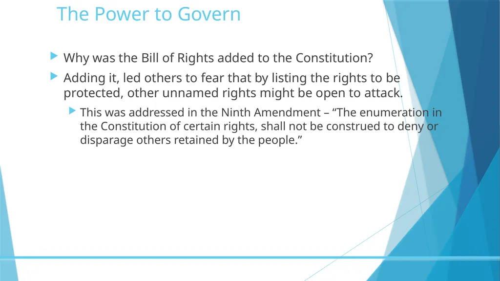 Constitutional Rights Chapter 2 Section 2-1 - slide 31 of 53