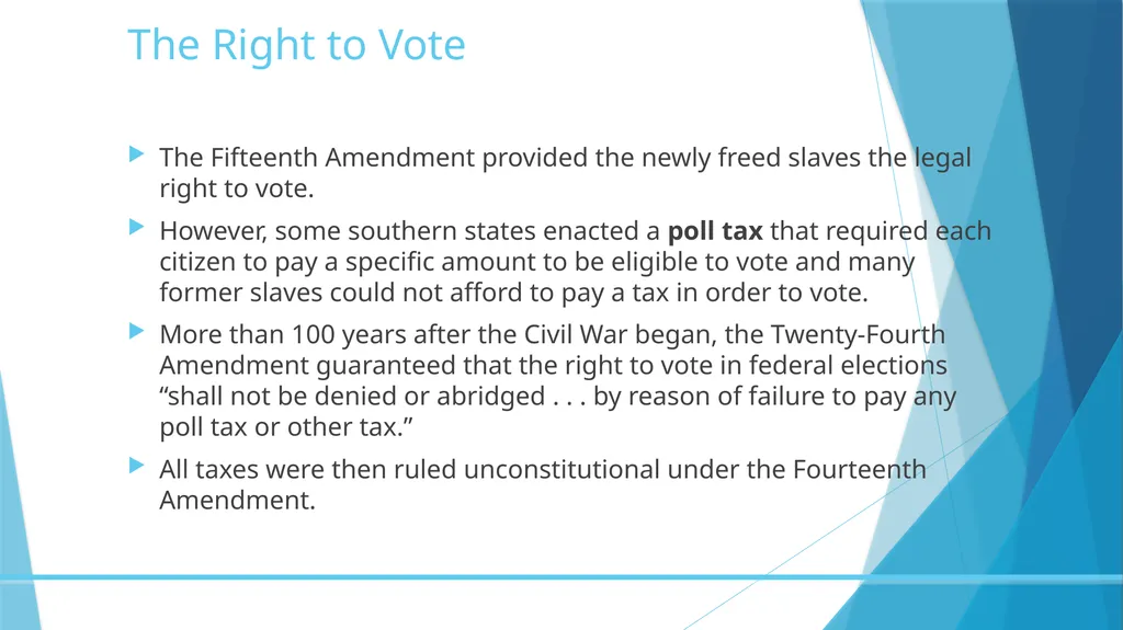 Constitutional Rights Chapter 2 Section 2-1 - slide 15 of 53