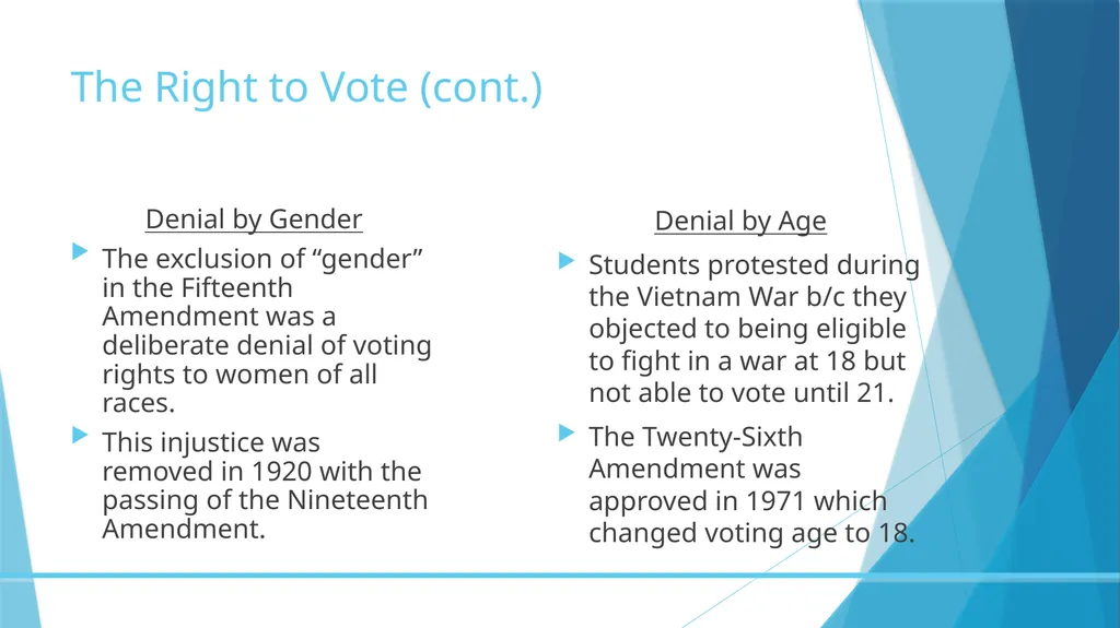 Constitutional Rights Chapter 2 Section 2-1 - slide 16 of 53
