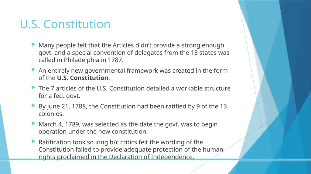 Constitutional Rights Chapter 2 Section 2-1 - slide 6 of 53