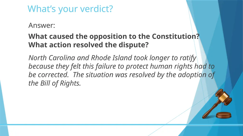 Constitutional Rights Chapter 2 Section 2-1 - slide 7 of 53