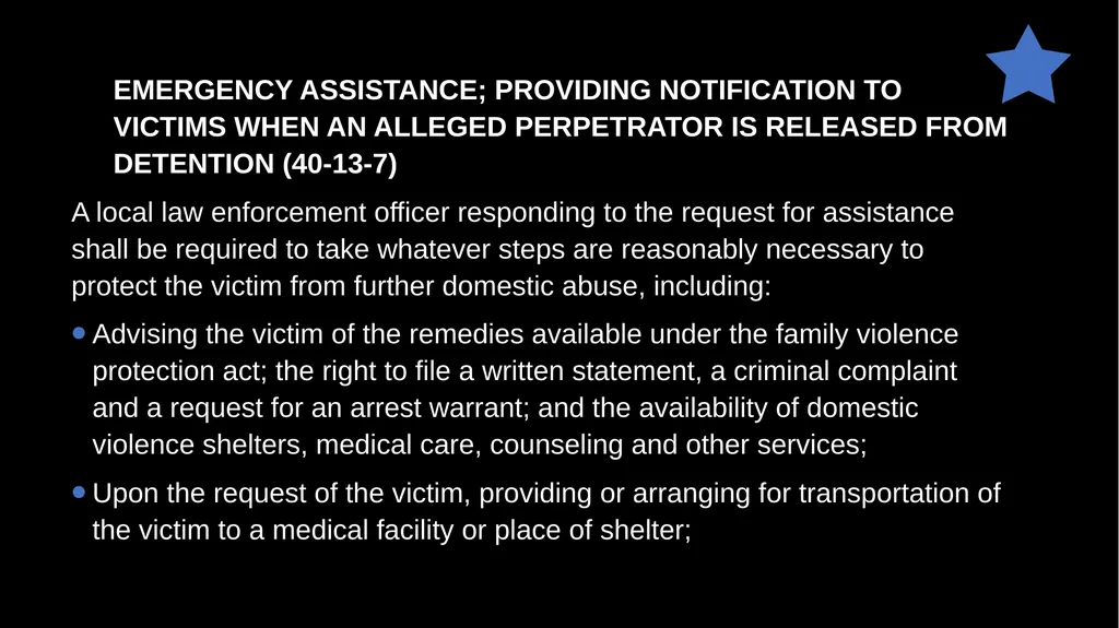 Domestic Violence and Police Response police - slide 88 of 132