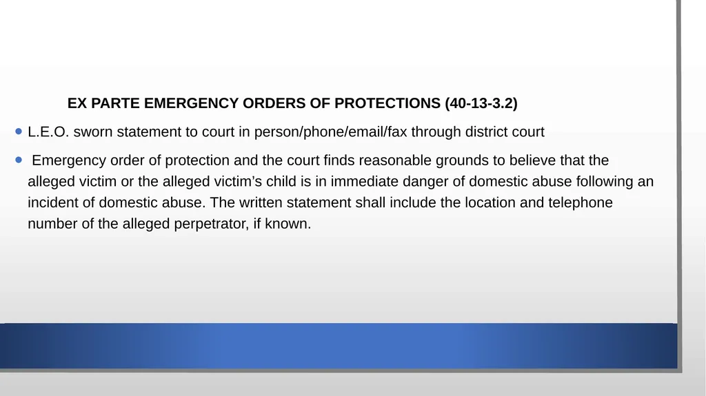 Domestic Violence and Police Response police - slide 62 of 132