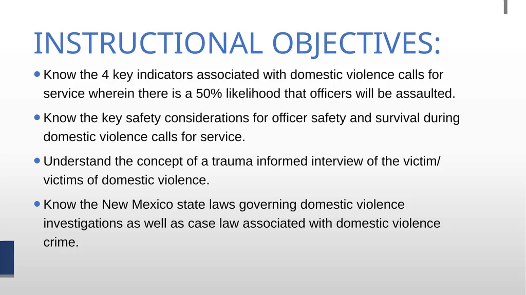Domestic Violence and Police Response police - slide 4 of 132