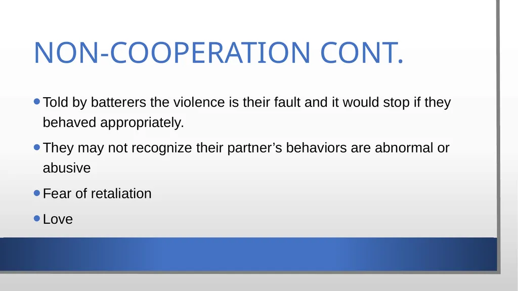 Domestic Violence and Police Response police - slide 16 of 132
