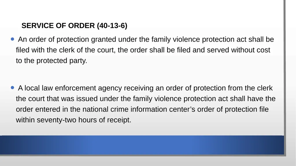 Domestic Violence and Police Response police - slide 74 of 132