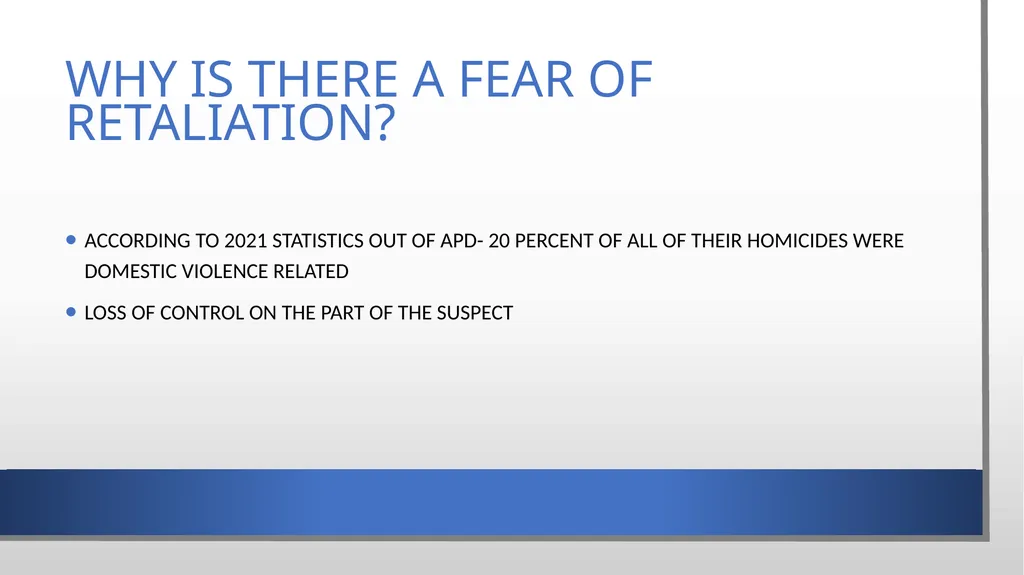 Domestic Violence and Police Response police - slide 17 of 132