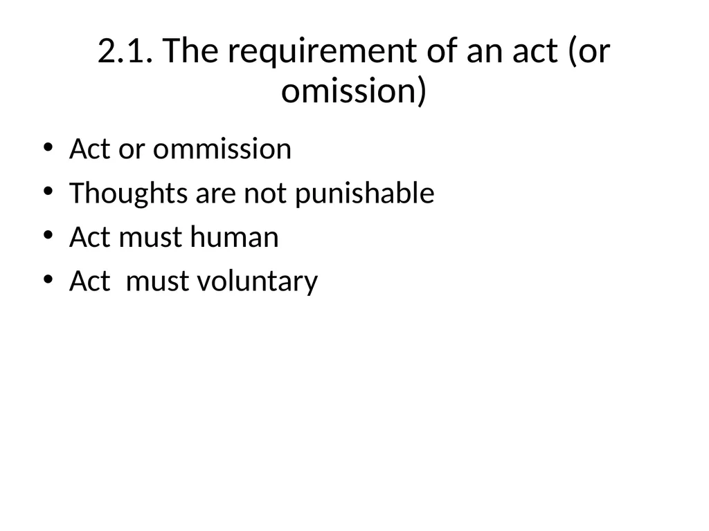 General Criminal Law slides Power Point - slide 26 of 230