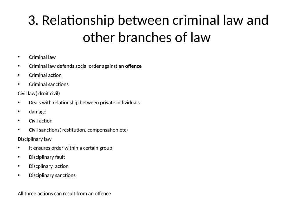 General Criminal Law slides Power Point - slide 4 of 230