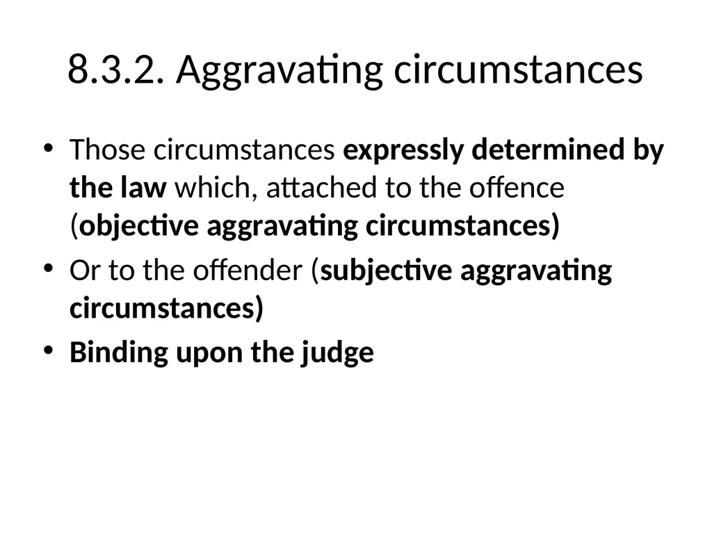 General Criminal Law slides Power Point - slide 189 of 230