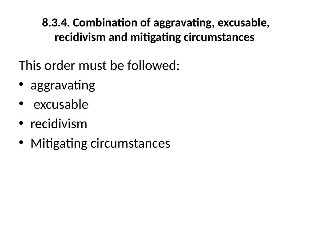 General Criminal Law slides Power Point - slide 194 of 230