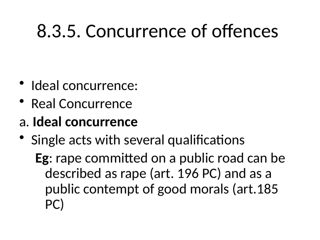 General Criminal Law slides Power Point - slide 196 of 230