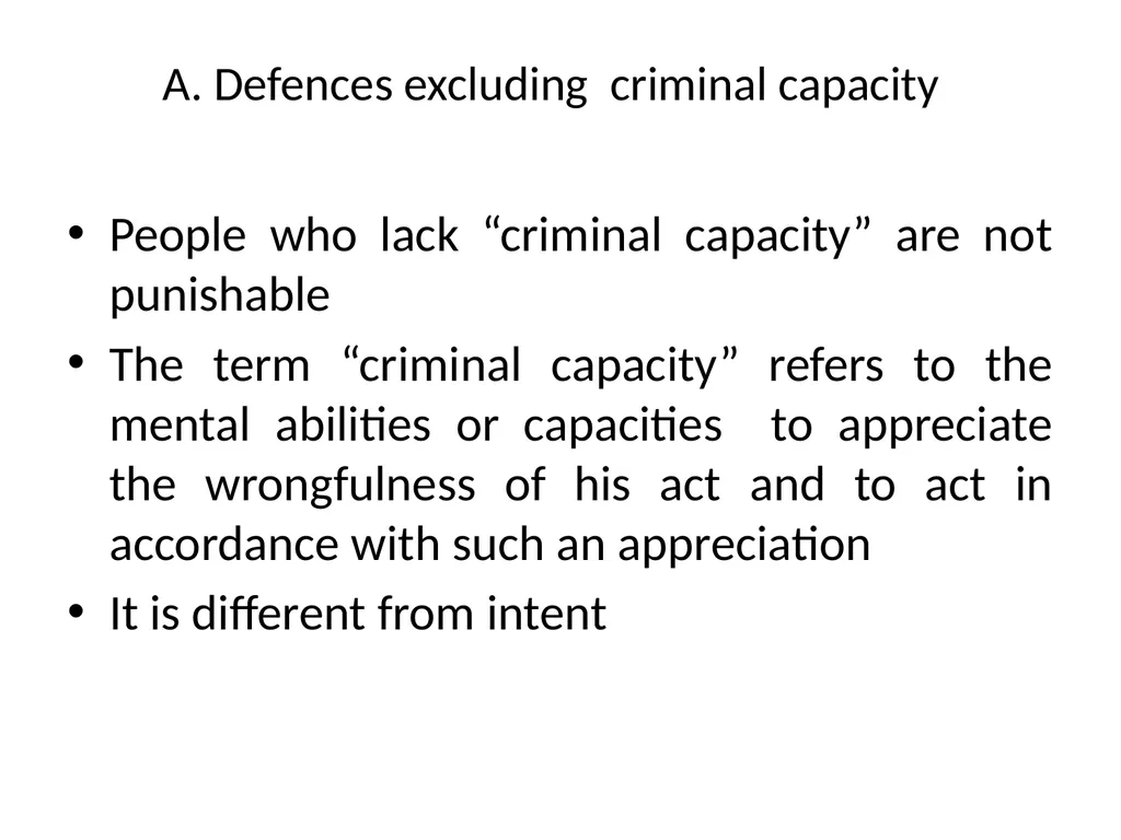 General Criminal Law slides Power Point - slide 78 of 230