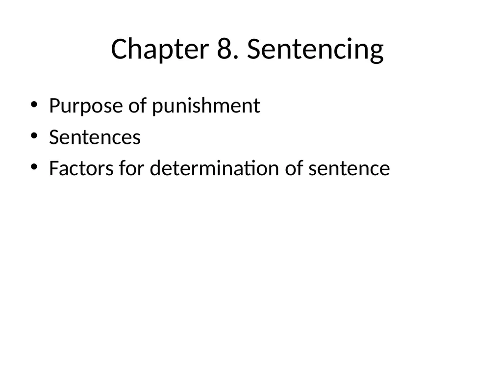 General Criminal Law slides Power Point - slide 159 of 230