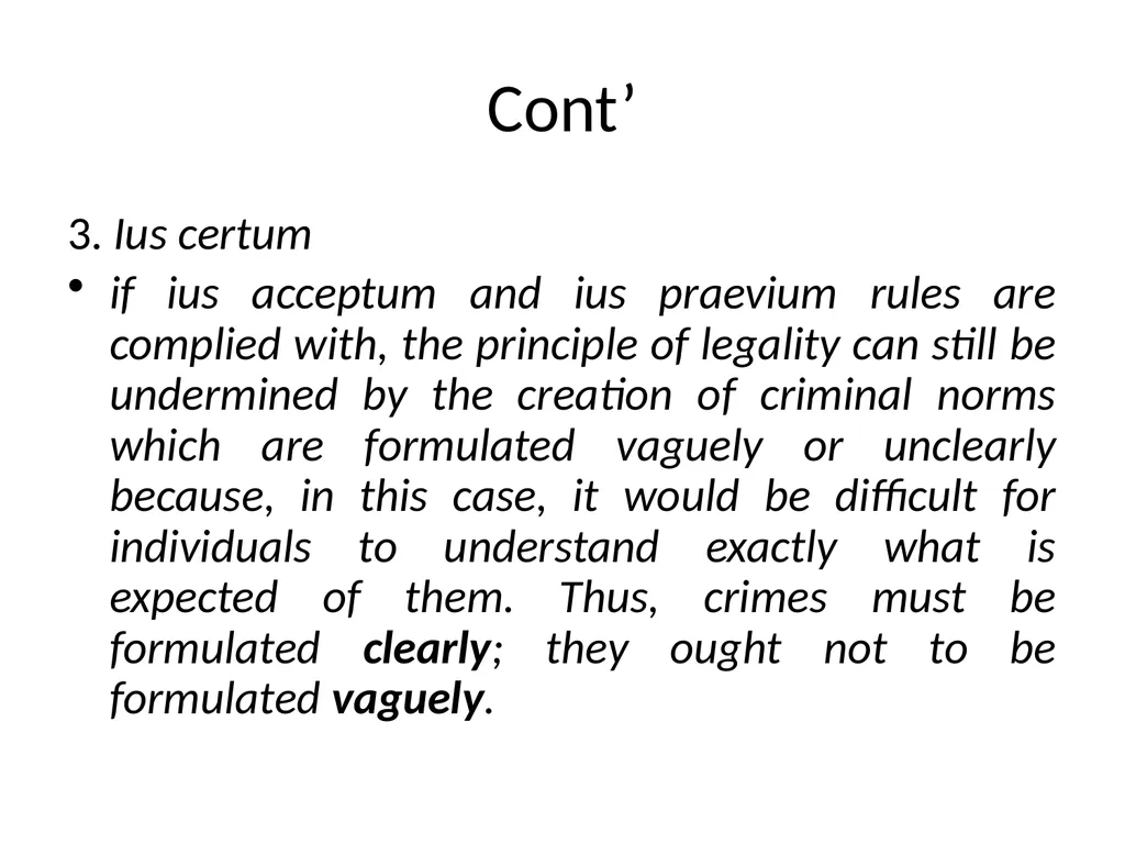 General Criminal Law slides Power Point - slide 14 of 230