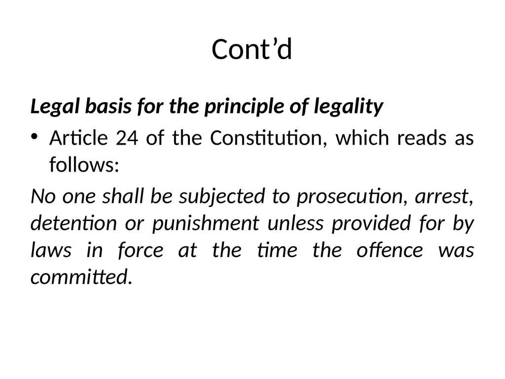 General Criminal Law slides Power Point - slide 10 of 230