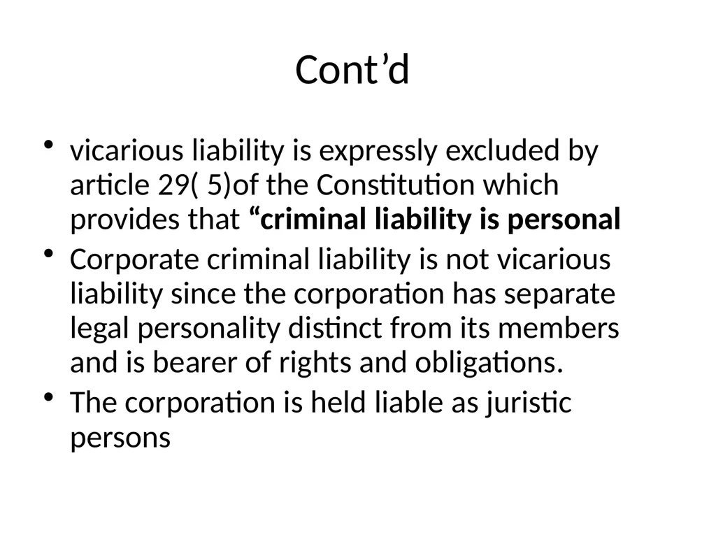 General Criminal Law slides Power Point - slide 106 of 230