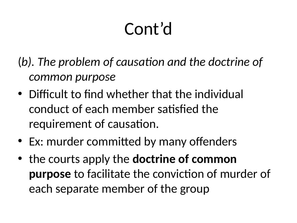 General Criminal Law slides Power Point - slide 116 of 230