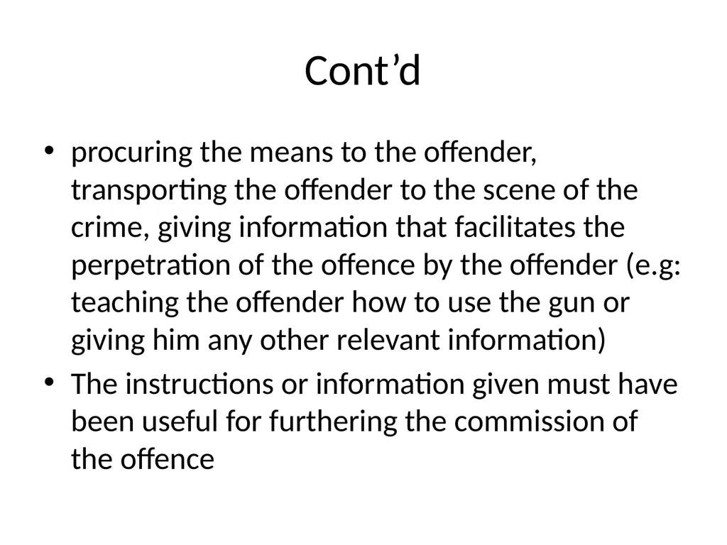 General Criminal Law slides Power Point - slide 119 of 230