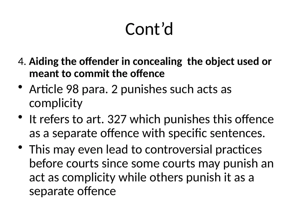 General Criminal Law slides Power Point - slide 125 of 230