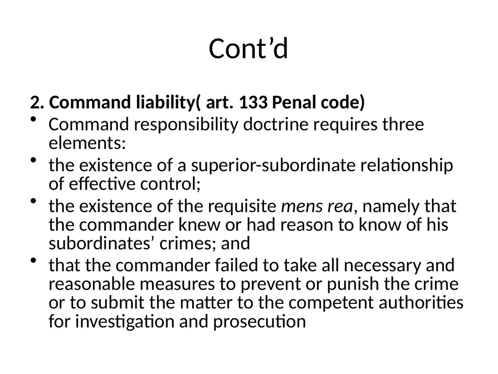General Criminal Law slides Power Point - slide 132 of 230