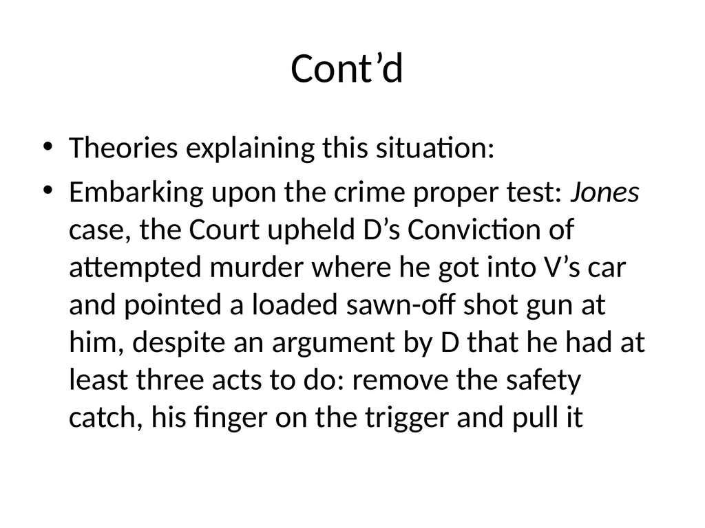 General Criminal Law slides Power Point - slide 137 of 230