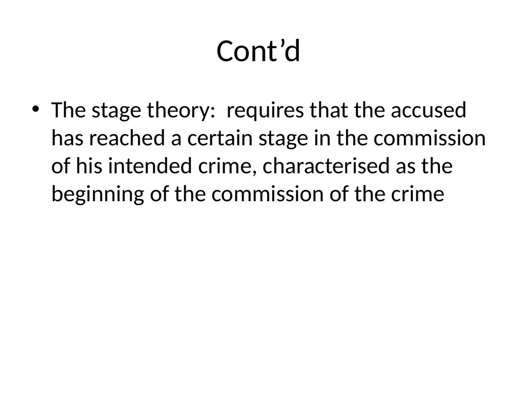 General Criminal Law slides Power Point - slide 139 of 230