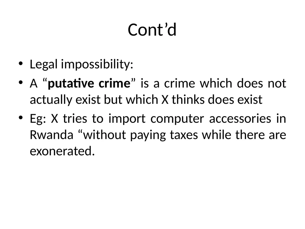 General Criminal Law slides Power Point - slide 146 of 230