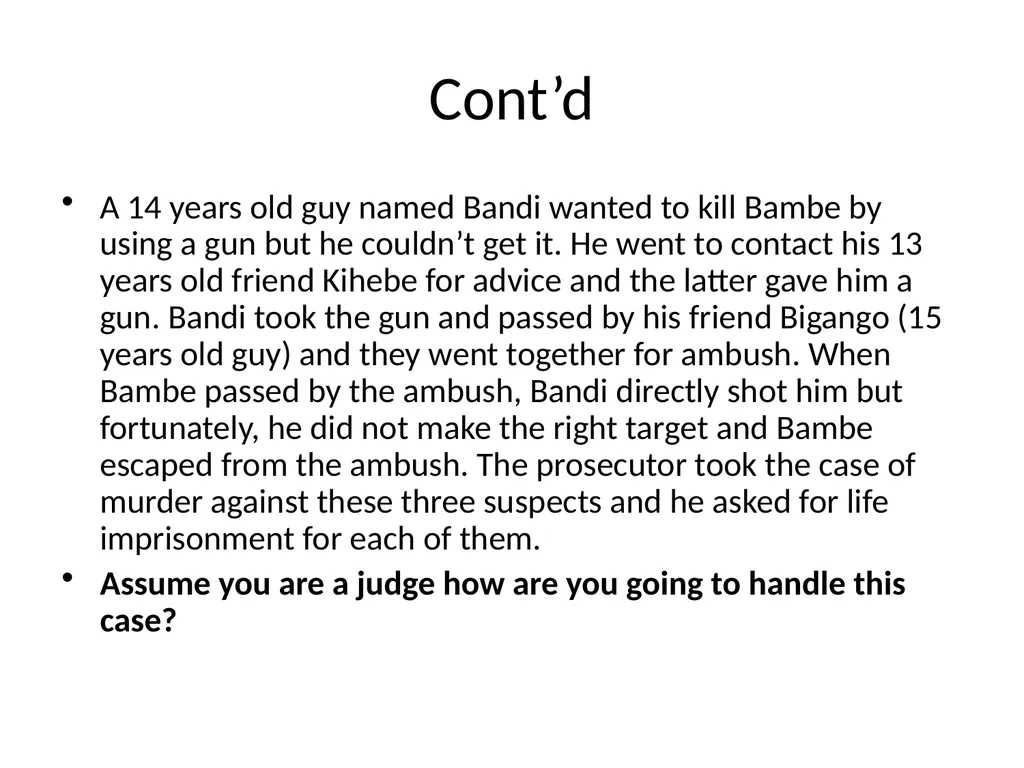 General Criminal Law slides Power Point - slide 158 of 230