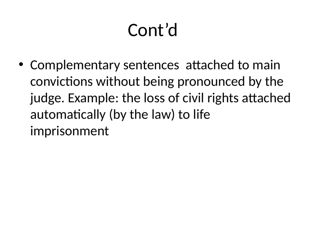 General Criminal Law slides Power Point - slide 167 of 230