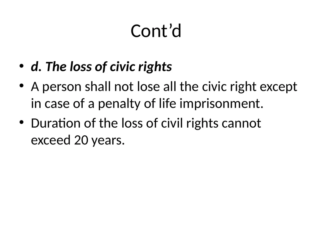General Criminal Law slides Power Point - slide 175 of 230