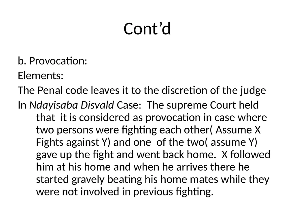 General Criminal Law slides Power Point - slide 178 of 230