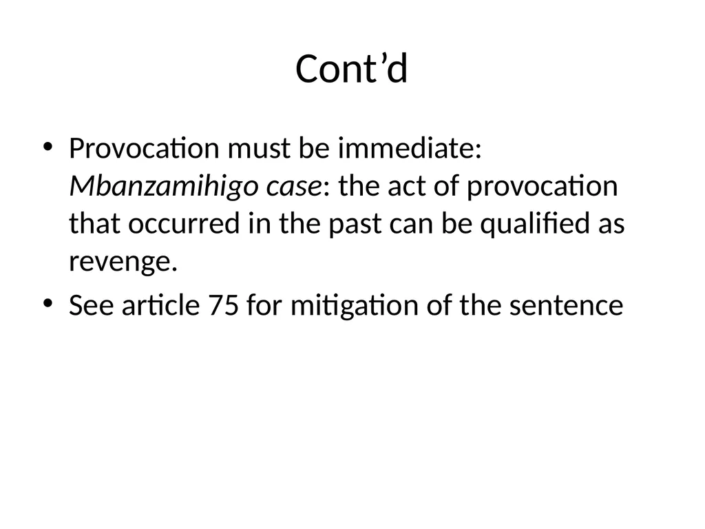General Criminal Law slides Power Point - slide 179 of 230