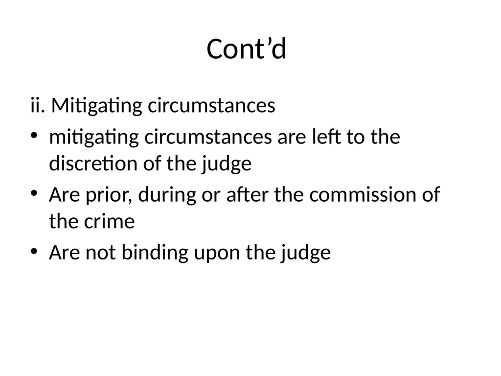 General Criminal Law slides Power Point - slide 180 of 230